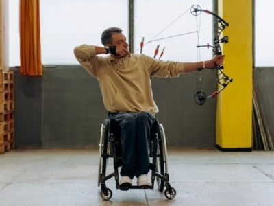 ilustrasi atlet disabilitas