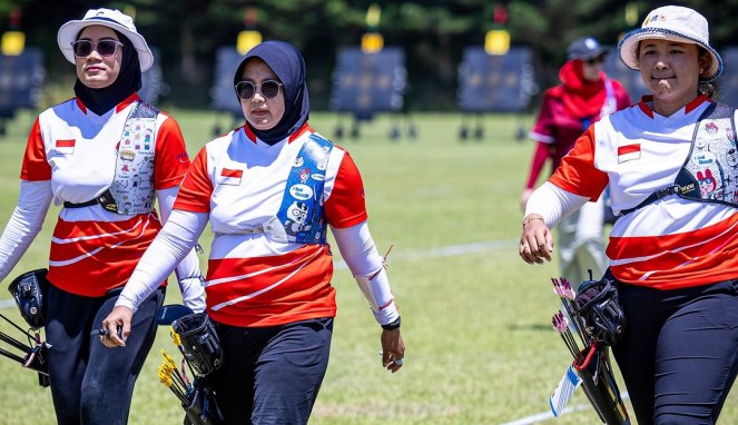 tim panahan beregu putri indonesia