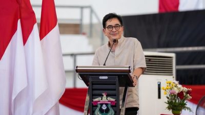 Arsjad Rasjid Berikan Beasiswa 5P dan Resmikan Lecture Theatre