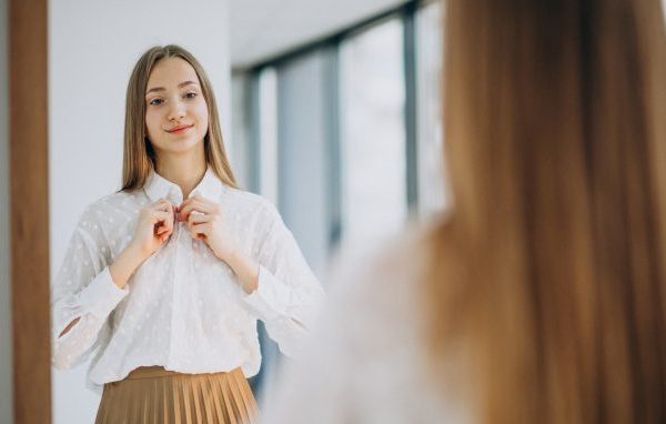 ilustrasi percaya diri adalah