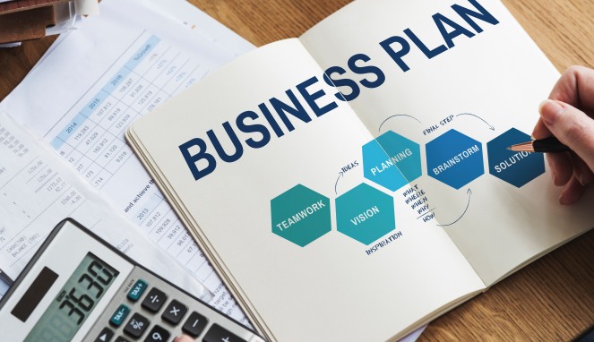 ilustrasi implementasi rencana bisnis