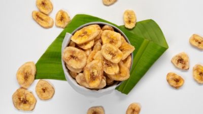 ilustrasi produk inovatif kripik pisang