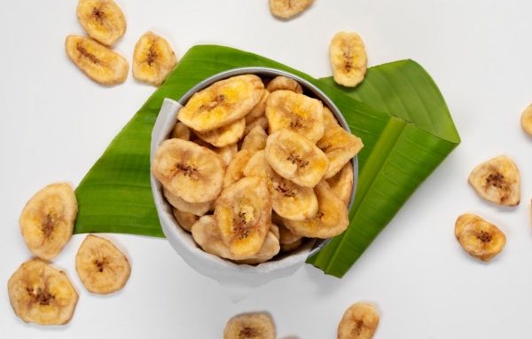 ilustrasi produk inovatif kripik pisang