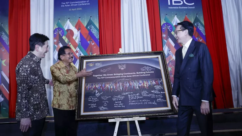 Arsjad Rasjid dalam Peringkatan Konferensi Asia Afrika